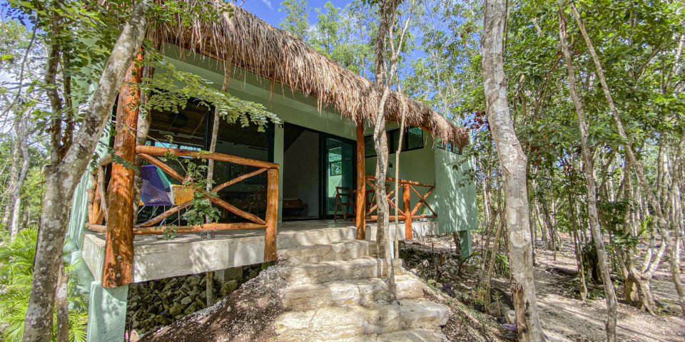 Villa Tortuga, accommodation in Cozumel, exterior, natura, stairs, rustic