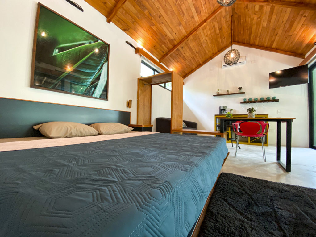 Villa Jaguar, accommodation, room, rustic, Cozumel