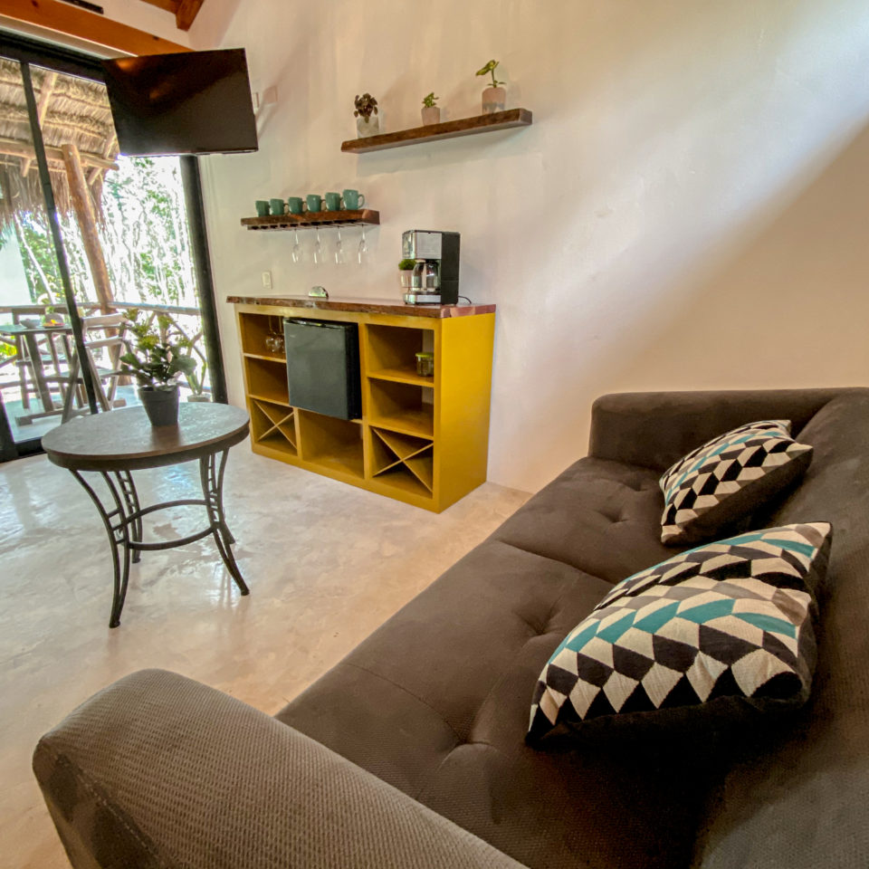 Villas Cozumel - Villa Venado, inside, room, accommodation in Cozumel, sofa, details, tv, Cozumel