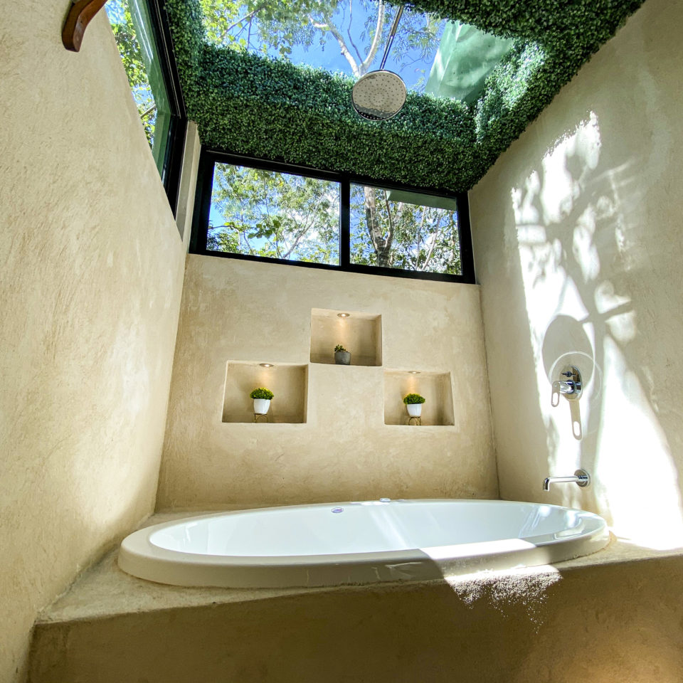 Villas Cozumel - Villa Jaguar, tina, alojamiento, interior baño, naturaleza, Cozumel