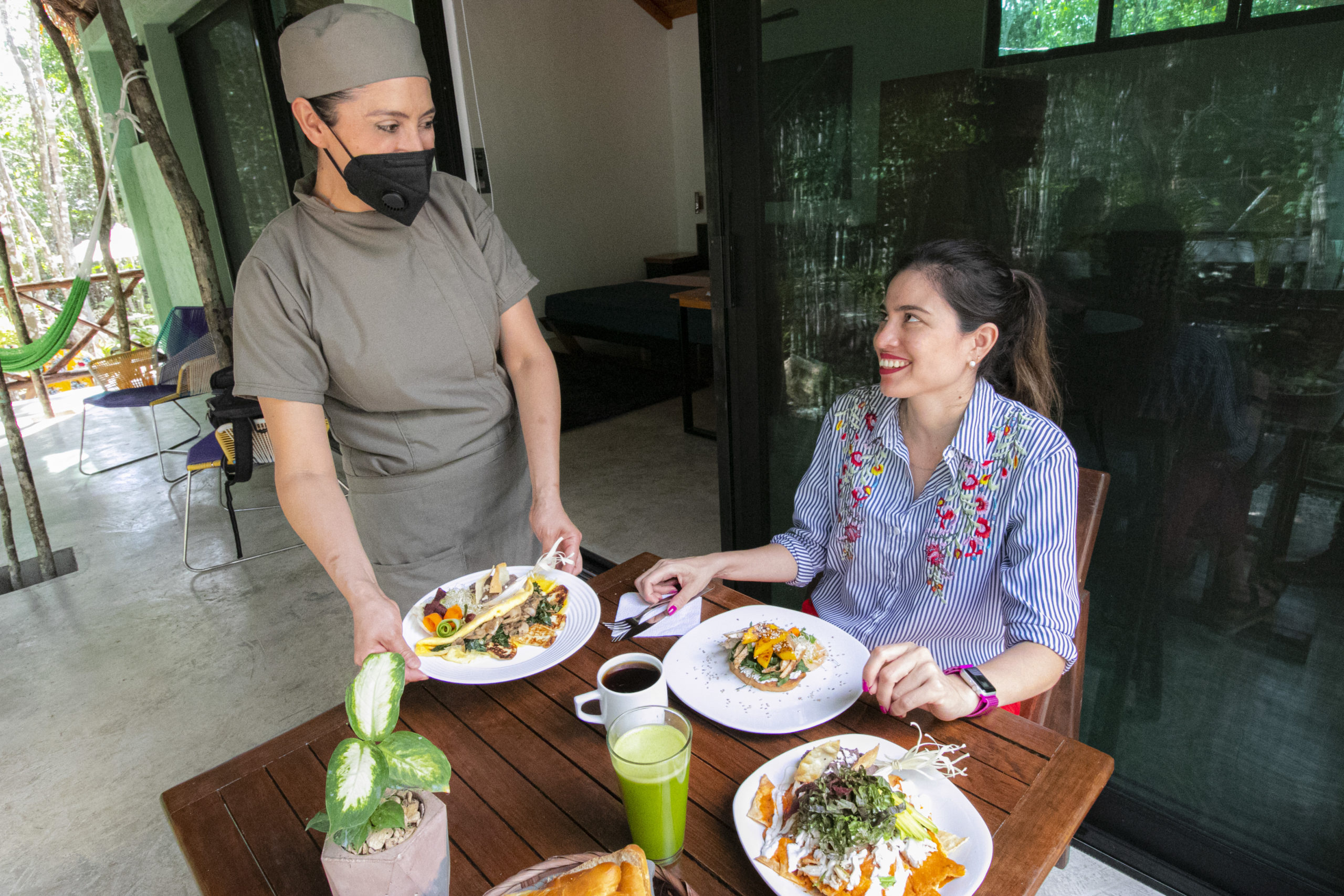 Villas Cozumel - La Caracola, cocina, alojamiento, desayuno, chef, fruta, café, natural, naturaleza, Cozumel