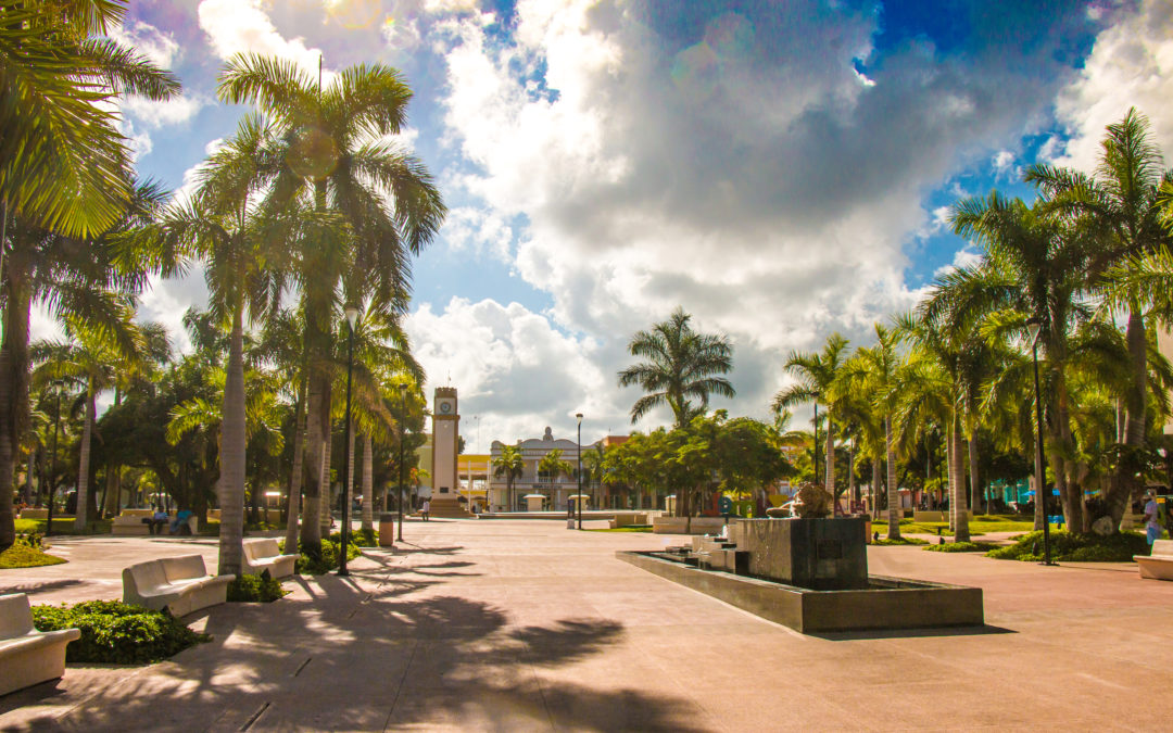 Villas Cozumel - Centro Cozumel, reloj Cozumel, monumento