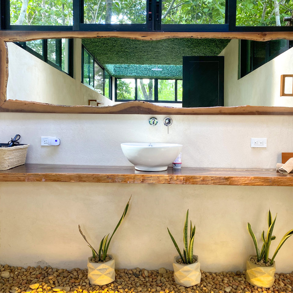 Villas Cozumel - Bathroom Tortuga Villa, accommodation, mirror, sink